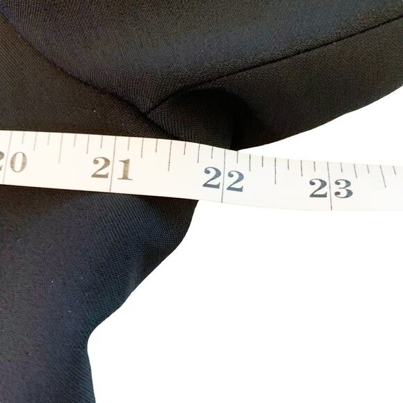 LOUIS FERAUD Black Two Piece Suit Skirt Blazer Jacket 46/14 - Picture 8 of 16